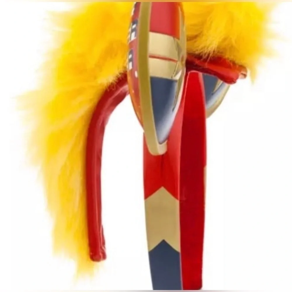 Disney Parks Captain Marvel Ear Headband WITH MOHAWK New with tags - Picture 2 of 4